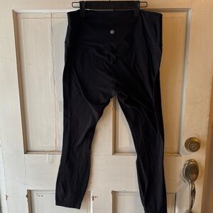 lululemon athletica Black High-Rise Leggings